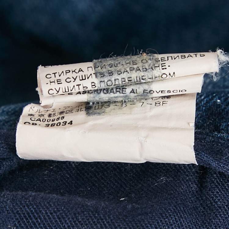 Pre Owned Dolce & Gabbana Blue Distressed Denim Classic Jeans S