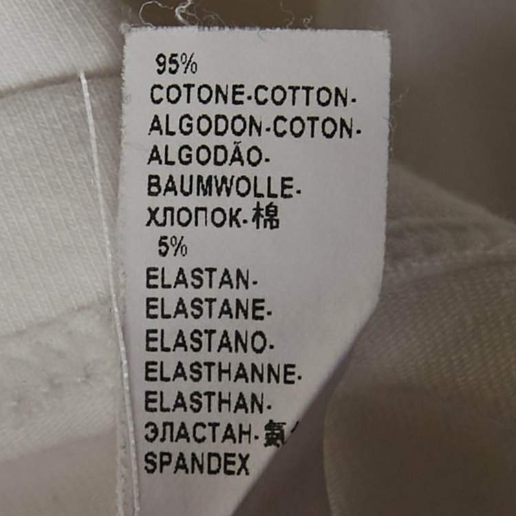 Pre Owned Dolce & Gabbana Underwear White Jersey Sleeveless T-Shirt L