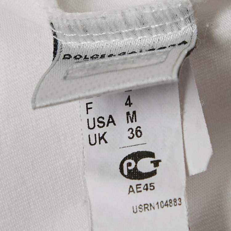 Pre Owned Dolce & Gabbana Underwear White Jersey Sleeveless T-Shirt L