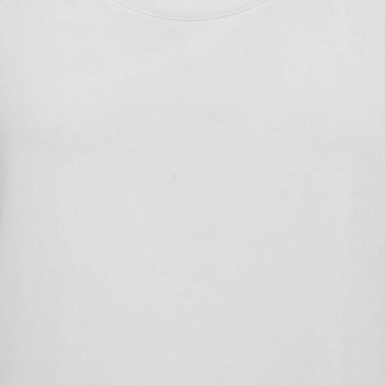 Pre Owned Dolce & Gabbana Underwear White Jersey Sleeveless T-Shirt L