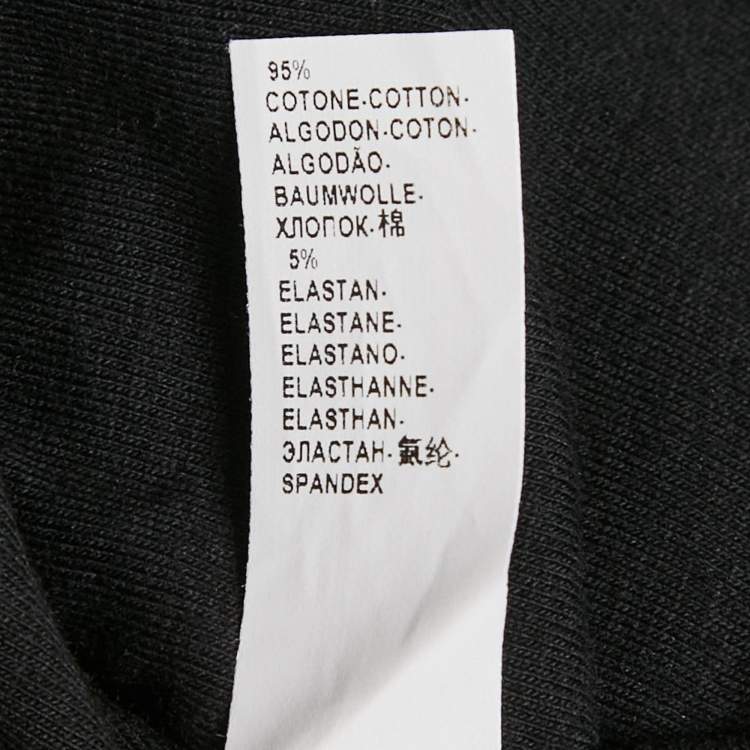 Pre Owned Dolce & Gabbana Underwear Black Jersey Sleeveless T-Shirt L