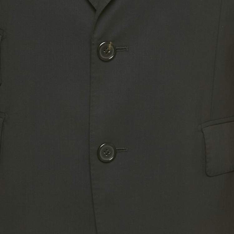 Pre Owned Dolce & Gabbana Black Wool Tailored Blazer M