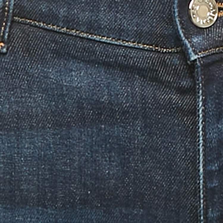 مملوكة مسبقًا Dolce & Gabbana Blue Denim Skinny Fit Jeans S/Waist 30"