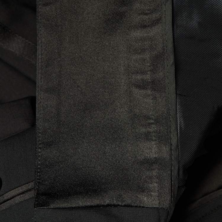 Pre Owned Dolce & Gabbana Black Wool & Silk Martini Suit XXL