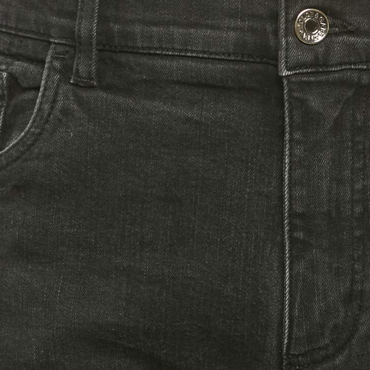 Pre Owned Dolce & Gabbana Black Faded Denim Skinny  Jeans XXXL/Waist 38"