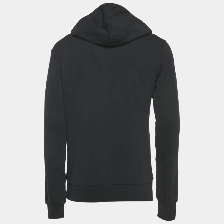مملوكة مسبقًا Dolce & Gabbana Navy Blue James Dean Graphic Cotton Hoodie M