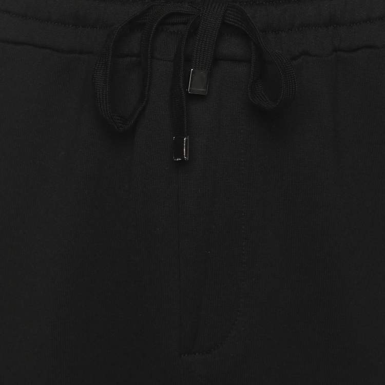 Pre Owned Dolce & Gabbana Black Knit Jogger L