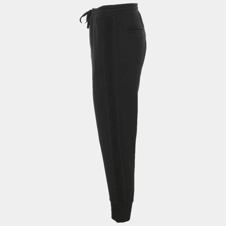 Pre Owned Dolce & Gabbana Black Knit Jogger L