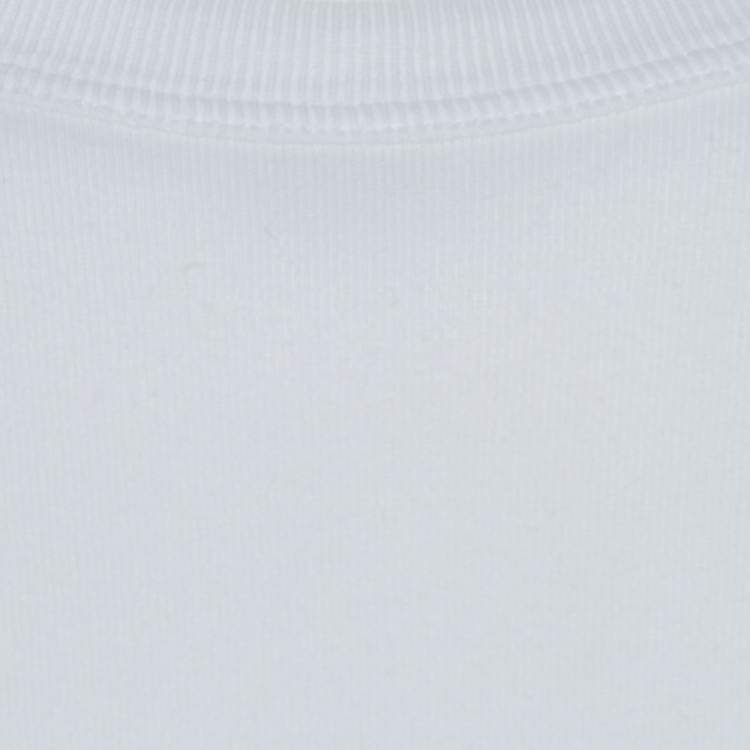 مملوكة مسبقًا Dolce & Gabbana White Cotton Round Neck T-Shirt S