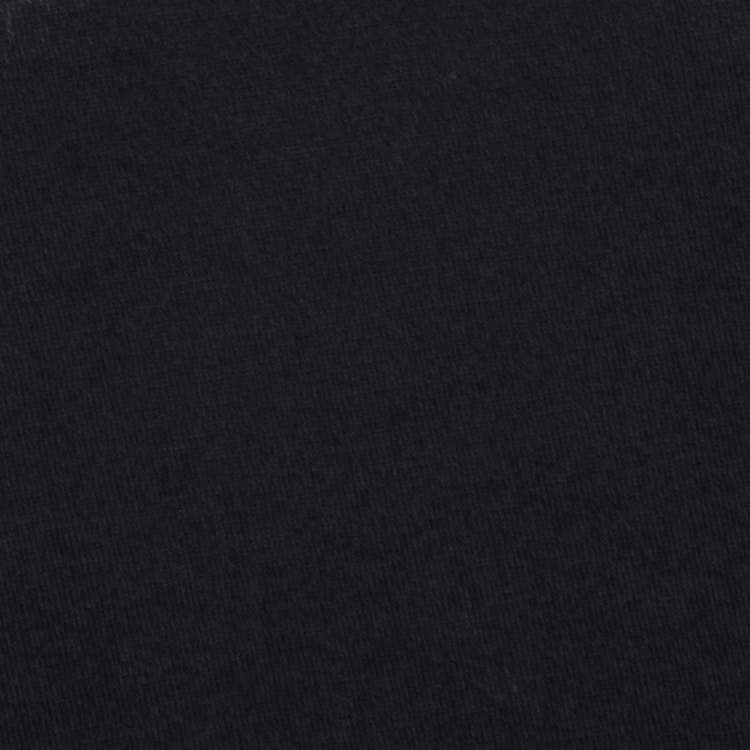 مملوكة مسبقًا Dolce & Gabbana Black Cotton Round Neck T-Shirt M