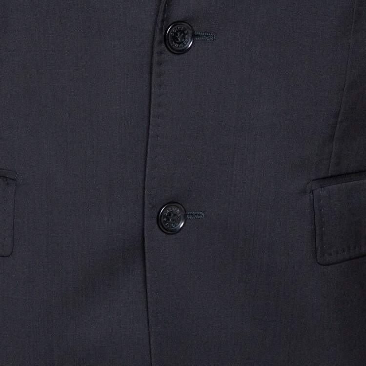 Pre Owned Dolce & Gabbana Black Wool Tailored Jacket XS