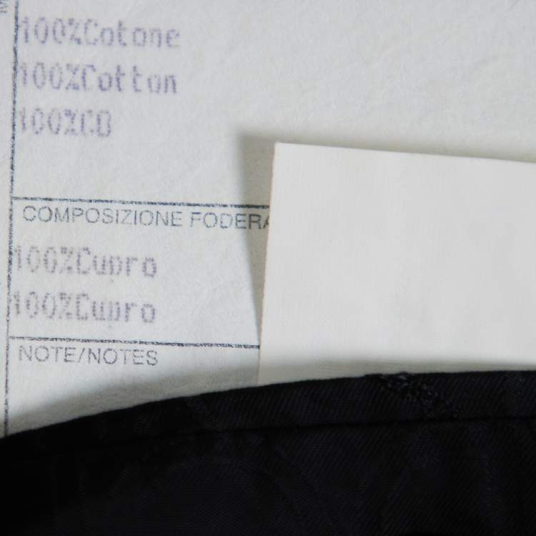 Pre Owned Dolce & Gabbana Brown Velvet Blazer XL