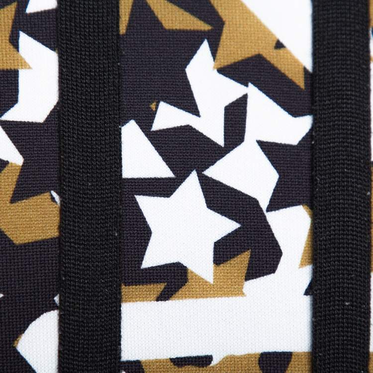 Pre Owned Dolce & Gabbana Multicolor Multiprinted Cotton Hoodie XS