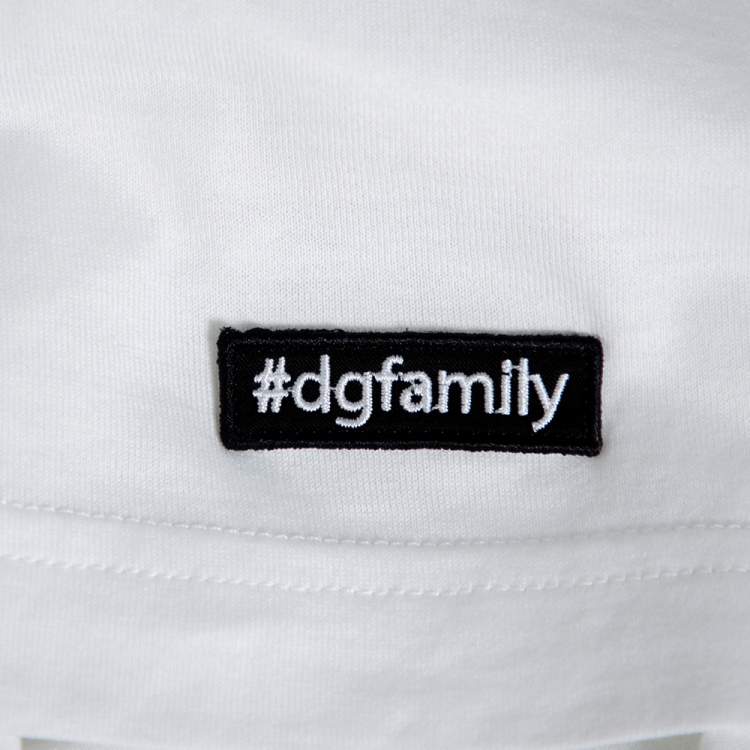 Pre Owned Dolce & Gabbana White Cotton Sacred Heart Applique Crewneck T-Shirt M