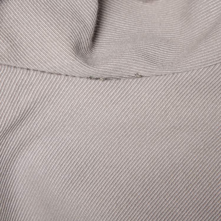 Pre Owned Dolce & Gabbana Beige Tapered Leg Trousers L