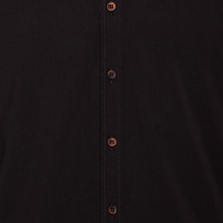 Pre Owned Dolce & Gabbana Brown Cotton Button Front Shirt XXL