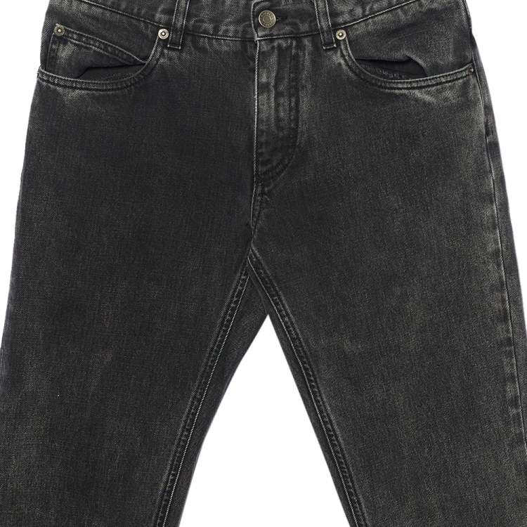 Pre Owned Dolce & Gabbana Grey Denim Comfort Fit Jeans XS