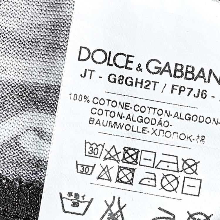 Pre Owned Dolce & Gabbana Multicolor Puppet Theater Printed Cotton Knit Crewneck T-Shirt L