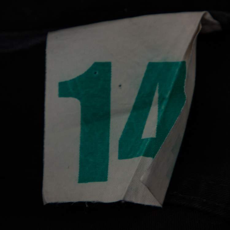 Pre Owned Dolce & Gabbana 14 Black Denim Straight Leg Jeans S