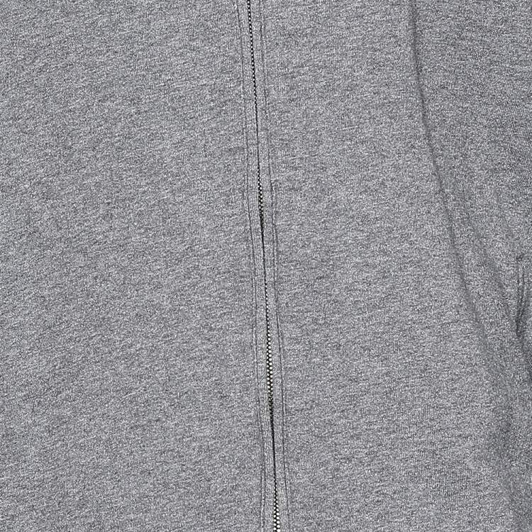 Pre Owned Dolce & Gabbana Grey Cotton Zip Front Jacket 4XL 