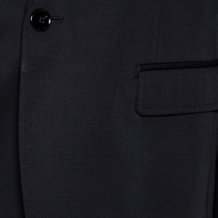 Pre Owned Dolce & Gabbana Black Wool Single Breasted Blazer M