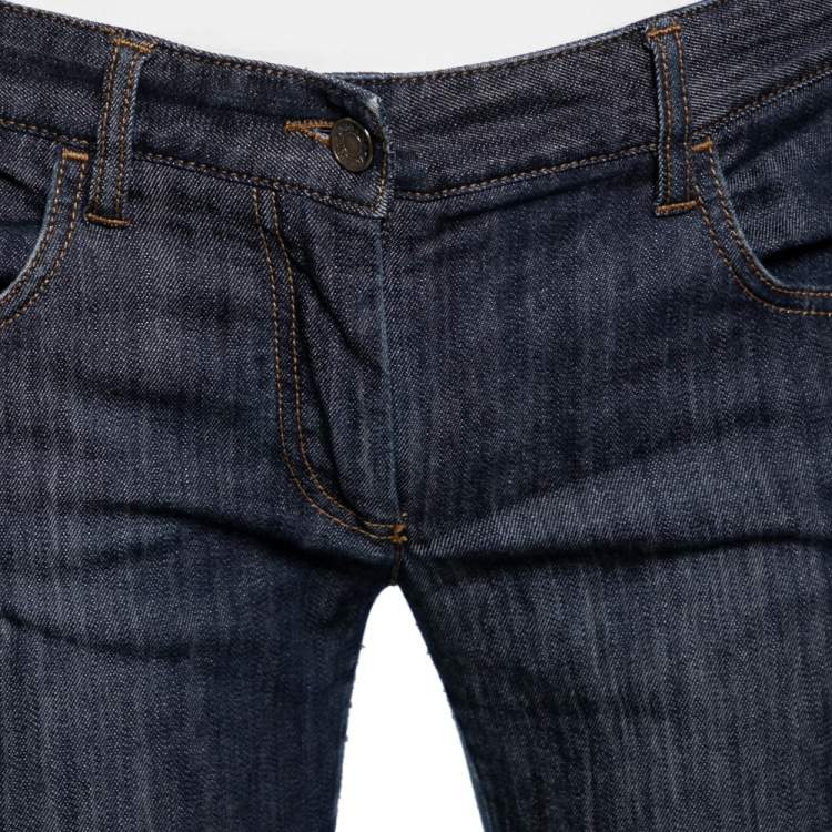 Pre Owned Dolce & Gabbana Blue Denim Jeans XS