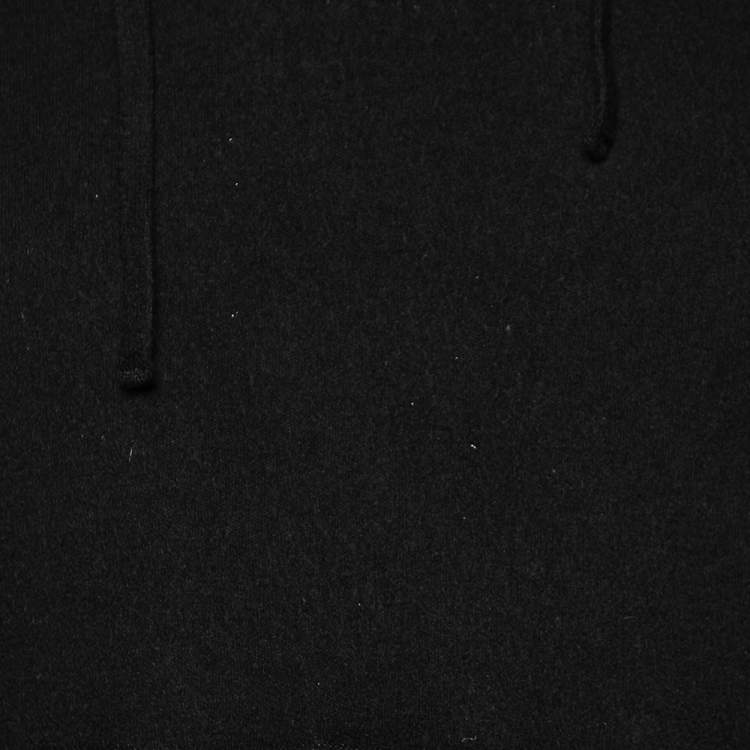 Pre Owned Dolce & Gabbana Black L'Amore Bellezaa Wool Hoodie L