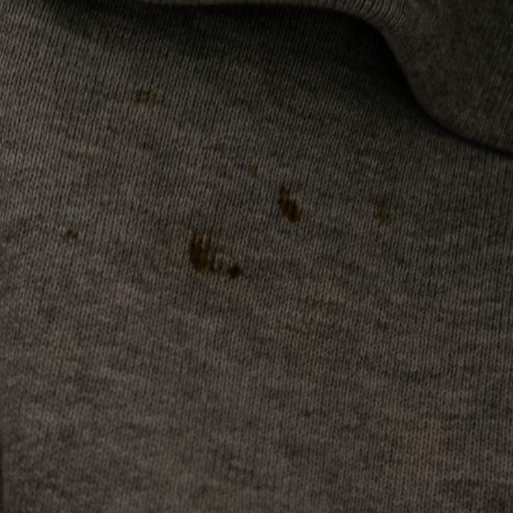 Pre Owned  Dolce & Gabbana Grey Gym Speed Power Printed Cotton Sweatshirt M