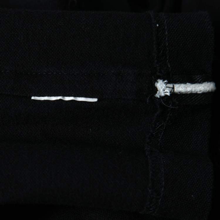 Pre Owned Dolce & Gabbana Black Cotton Polo T-Shirt XL