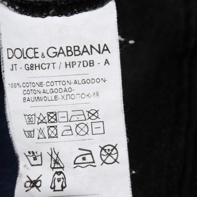 Pre Owned Dolce & Gabbana Multicolor Taormina Printed Cotton T-Shirt M