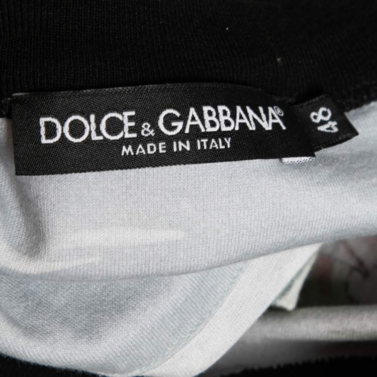 Pre Owned Dolce & Gabbana Multicolor Taormina Printed Cotton T-Shirt M