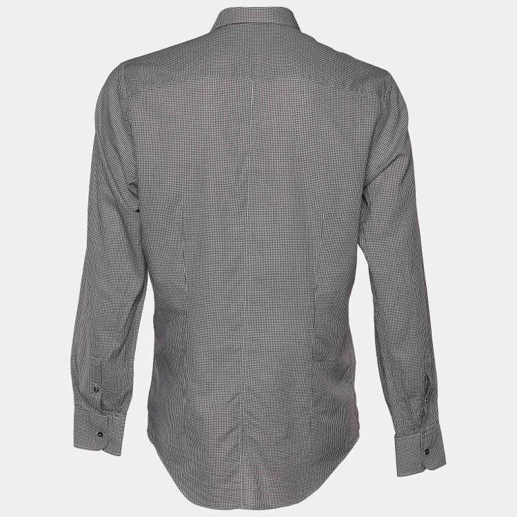 Dolce & Gabbana Black Martini Fit Shirt