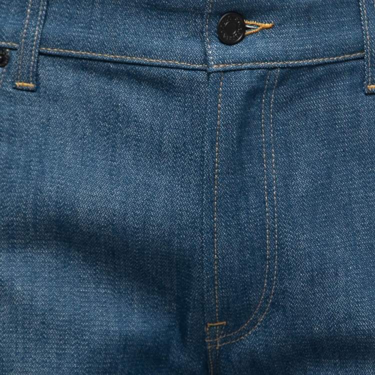 Pre Owned Dolce & Gabbana Blue Denim Stretch 14 Jeans XL Waist 36"