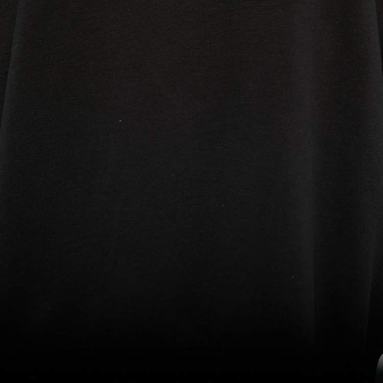 Pre Owned Dolce & Gabbana Black Cotton Crew Neck Sweatshirt XXL