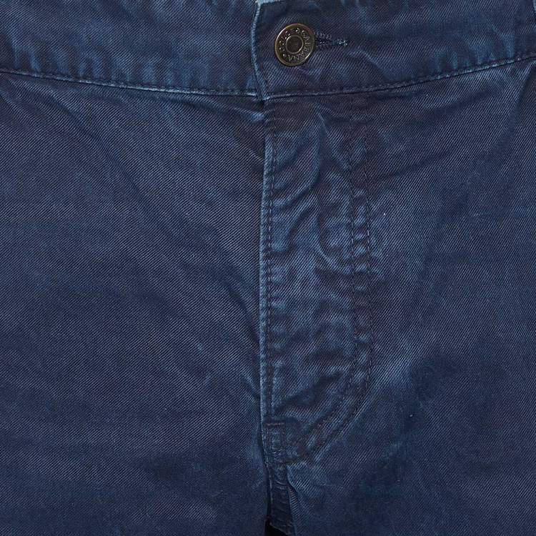 Pre Owned Dolce & Gabbana Navy Blue Denim 14 Fit Jeans XL