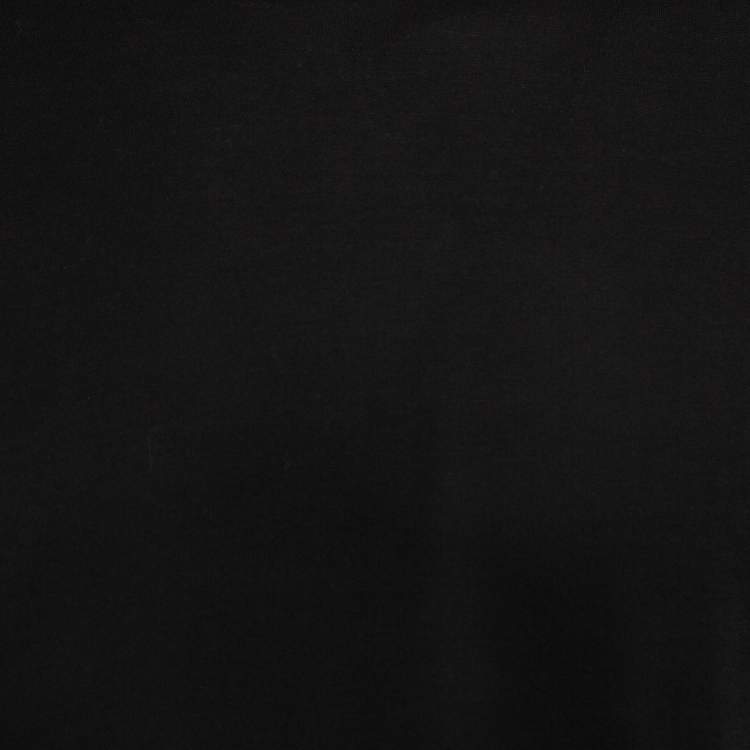 Pre Owned Dolce & Gabbana Black Cotton Crew Neck T-Shirt XL