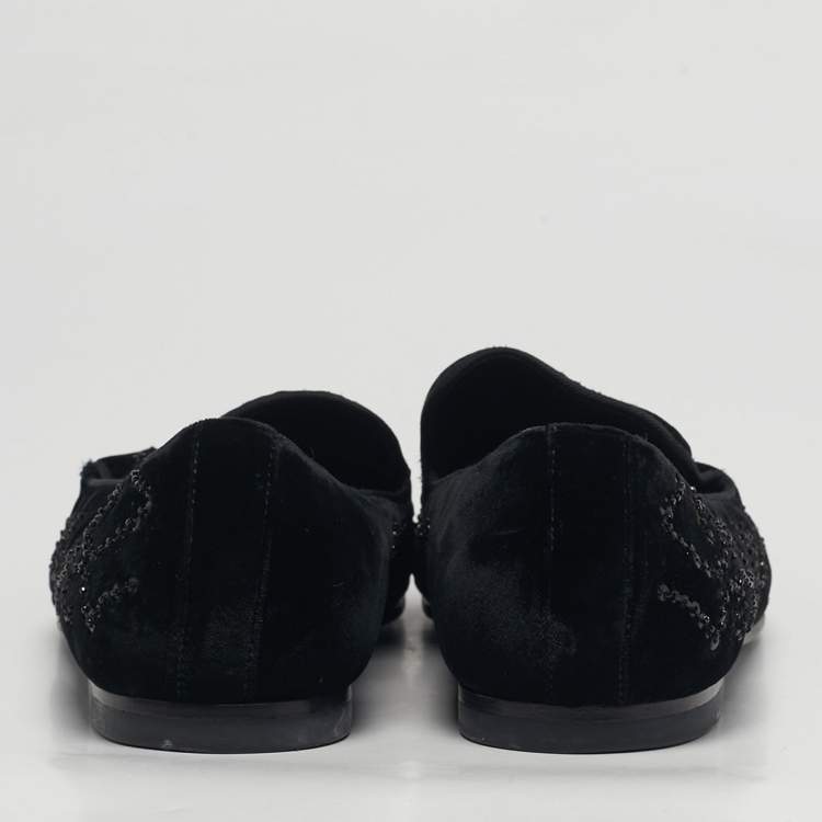 مملوكة مسبقًا حذاء سليبرز دولتشي أند غابانا كروشية بيج مقاس 44