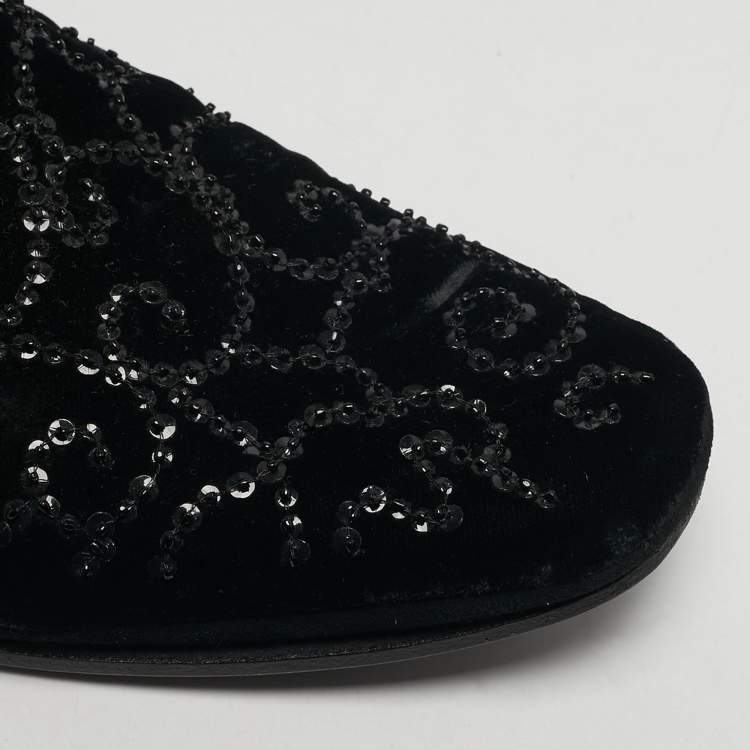 مملوكة مسبقًا حذاء سليبرز دولتشي أند غابانا كروشية بيج مقاس 44