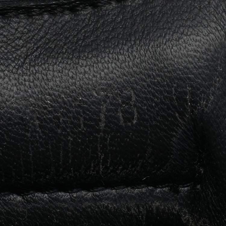 Pre Owned Dolce & Gabbana daymaster Size 43 Black Leather Lace Up Sneakers