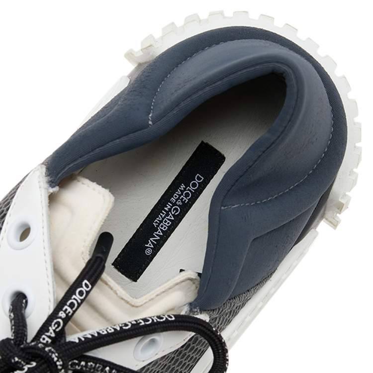 Pre Owned Dolce & Gabbana Multicolor Mesh and Leather Ns1 Sneakers Size 46