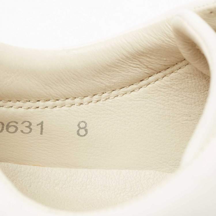 Pre Owned Dolce & Gabbana Tri Color Suede and Leather Low-Top Sneakers Size 42