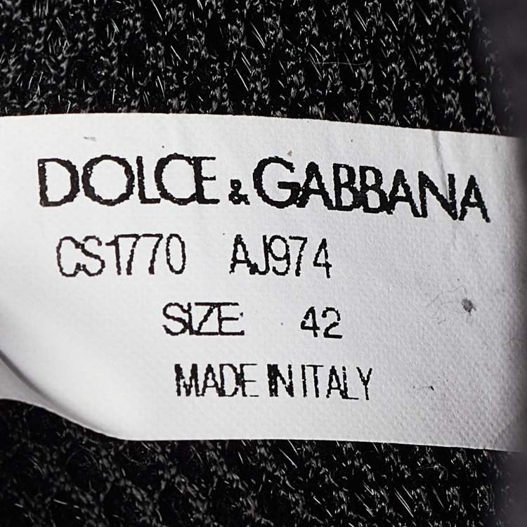 مملوكة مسبقًا Dolce & Gabbana Multicolor Fabric and Leather Ns1 Sneakers Size 42