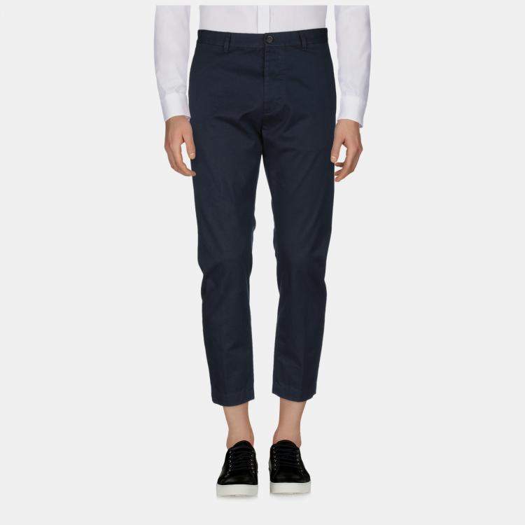 Pre Owned Dsquared2 Cotton Pants 48