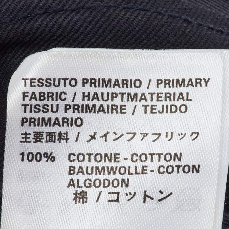 مملوكة مسبقًا قبعة بيسبول من دي سكويرد2 مصنوعة من قماش الكانفاس الأسود الكندي كوربس