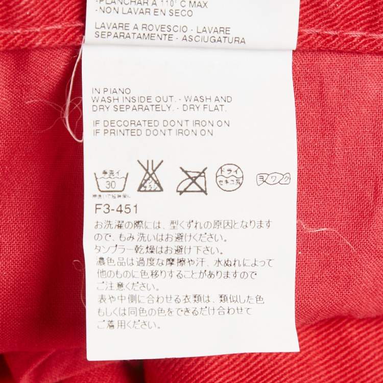 Pre Owned Dsquared2 Pink Denim Regular Fit Jeans XXL Waist 38"