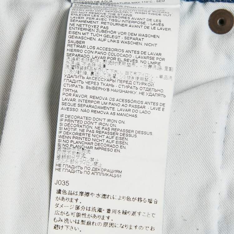 مملوكة مسبقًا Dsquared2 Blue Distressed Denim Cool Guy Jeans XL Waist 36"