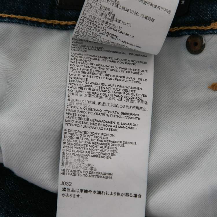 Pre Owned Dsquared2 Blue Denim Jeans XS