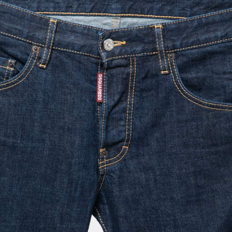 Pre Owned Dsquared2 Blue Denim Jeans XS