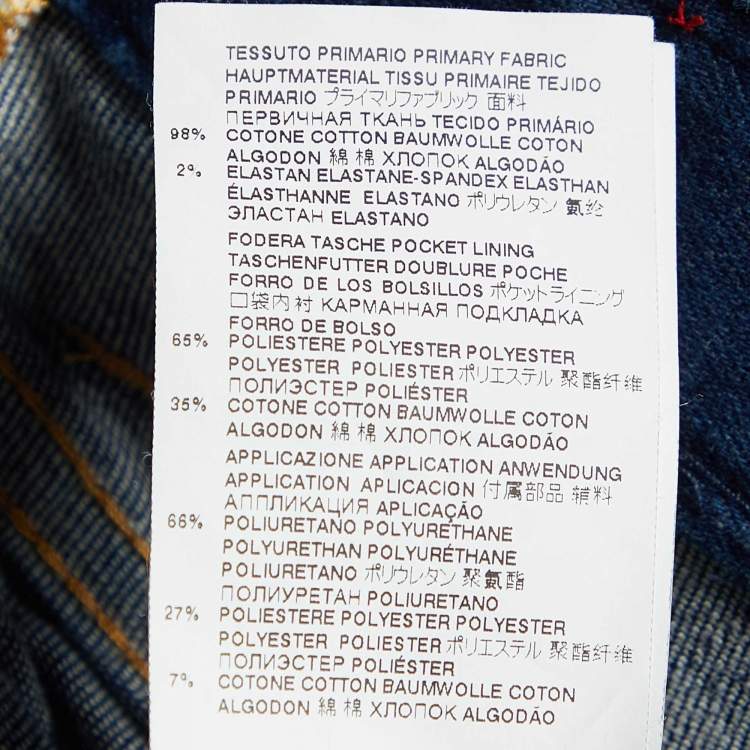 Pre Owned Dsquared2 Blue Denim Cool Guy Slim Fit Jeans XL
