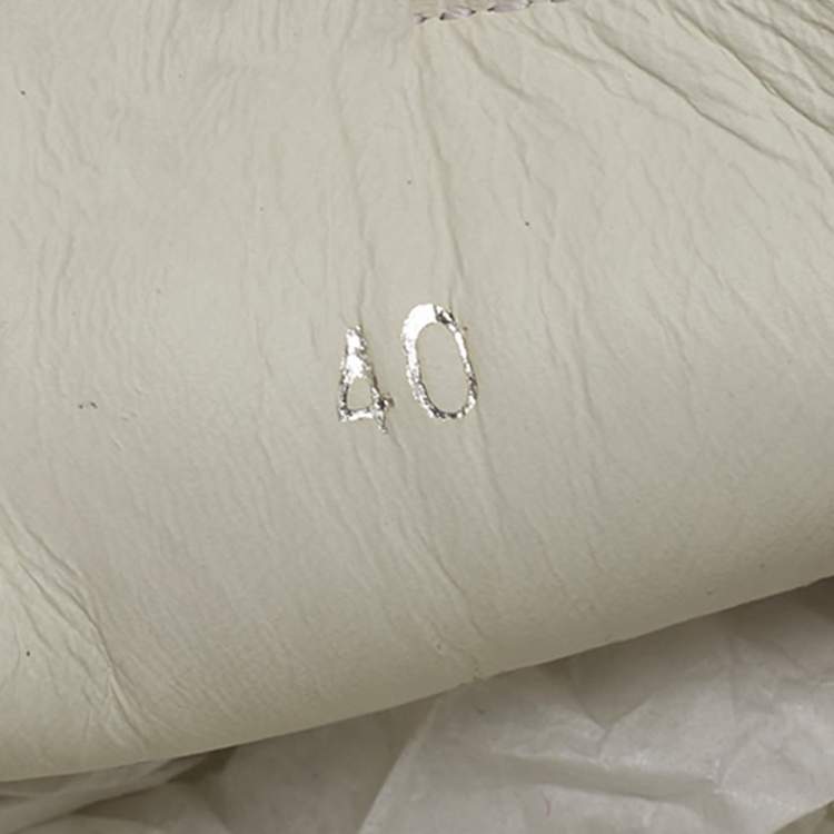 Pre Owned Dsquared2 Pink Glitter Crystal Embellished Slip On Sneakers Size 40